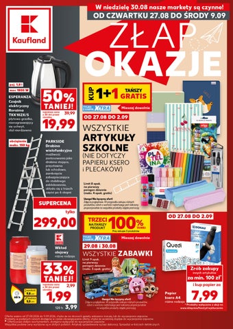 Kaufland okazje od 27.08.2026 do 