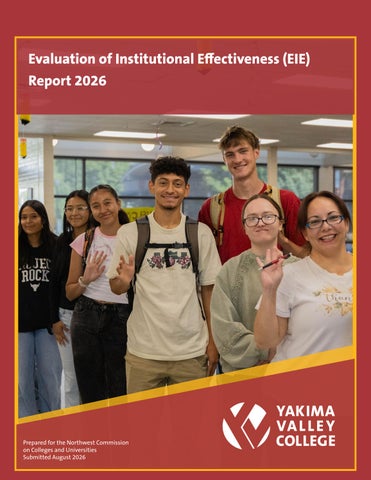 2026 Yakima Valley College Evaluation of Institutional Effectiveness Report
