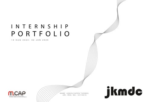 INTERNSHIP PORTFOLIO