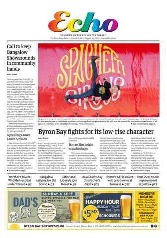 The Byron Shire Echo Issue 41.11 – August 26, 2026