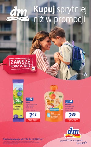 DM gazetka od 27.08 do 9.09.2026