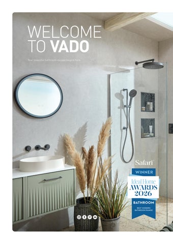 vado_uk 家具目录 · VADO 卫浴 Solutions 册 July 2026 (v2) 第 2 页