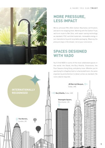 vado_uk 家具目录 · VADO 卫浴 Solutions 册 July 2026 (v2) 第 9 页
