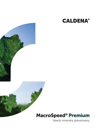 MacroSpeed® Premium Ulotka