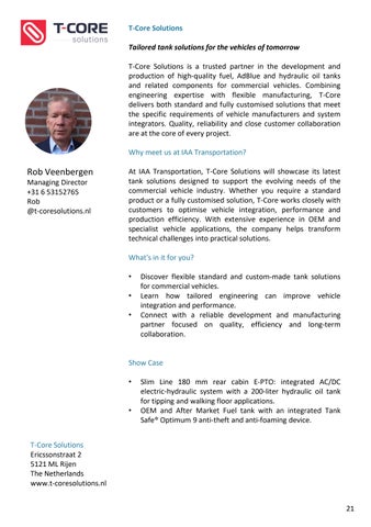 RAI - Exposanten 家具手册 IAA Transportation 2026 第 21 页