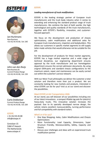 NL - Exposanten 家具手册 IAA Transportation 2026 第 11 页