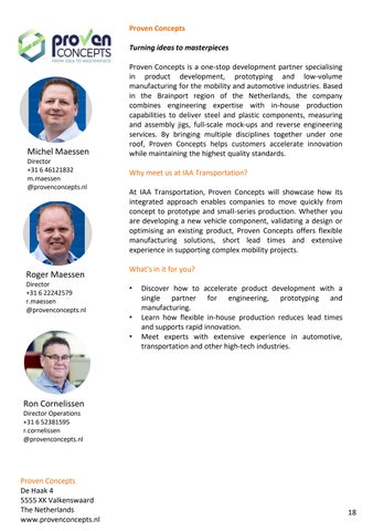 NL - Exposanten 家具手册 IAA Transportation 2026 第 18 页