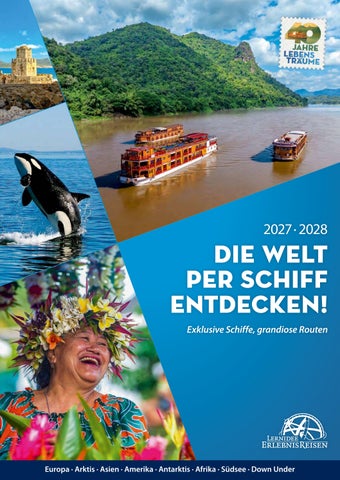Die Welt per Schiff entdecken 2027 - Lernidee Erlebnisreisen