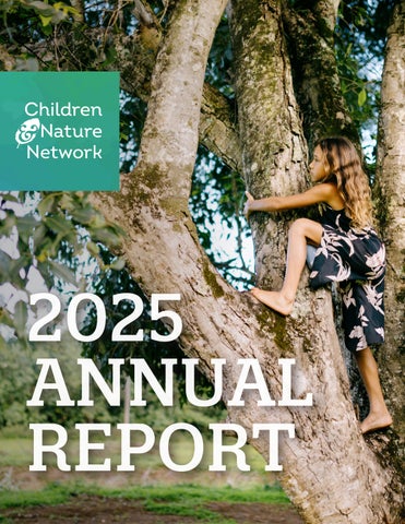 Children & Nature Network 2025 Annual Report