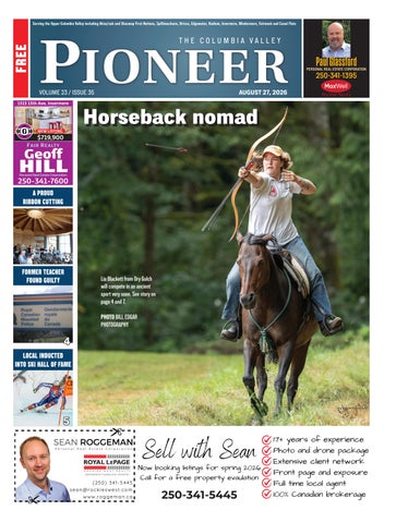 Columbia Valley Pioneer - August 27, 2026