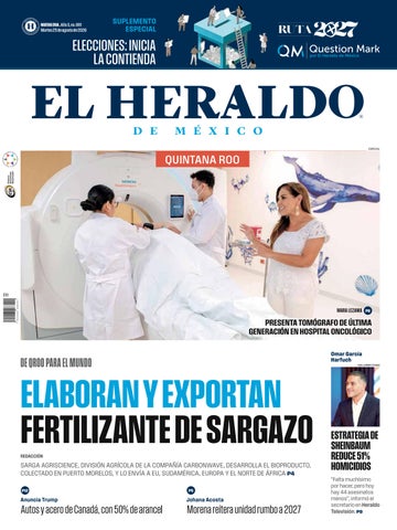 El Heraldo Quintana Roo del 25 de agosto del 2026