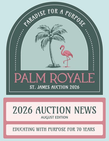 2026 Auction Newsletter