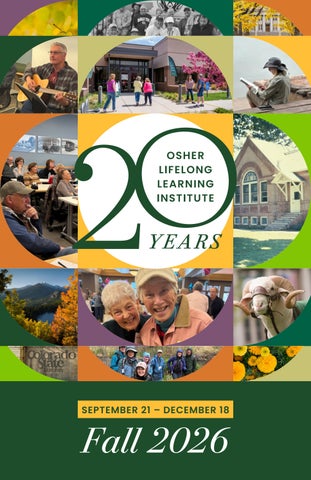 OLLI at CSU Fall 2026 Catalog