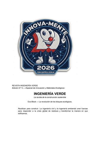 REVISTA INGENIERÍA VERDE