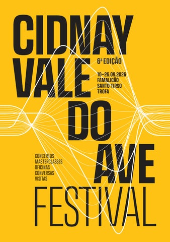 Festival Cidnay Vale do Ave | 6.ª edição