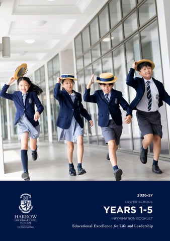YEAR 1-5 INFORMATION BOOKLET 2026-27