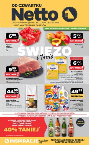 Netto gazetka od 27.08 do 2.09.2026