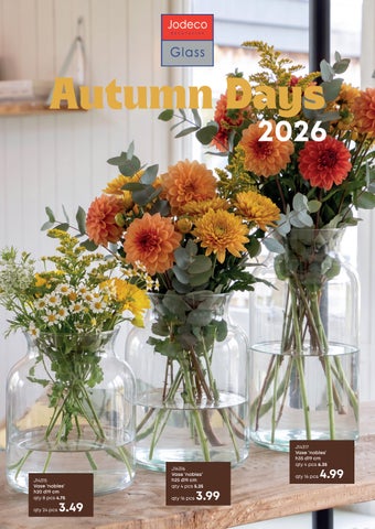 Jodeco Glass: Autumn Days 2026