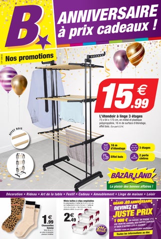 BazarLand - Anniversaire à prix cadeaux ! 12p
