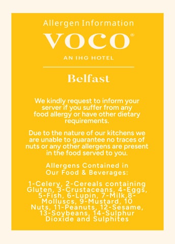 VB Allergen Info