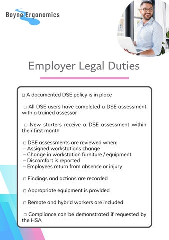 2026 DSE Compliance Checklist 第 3 页