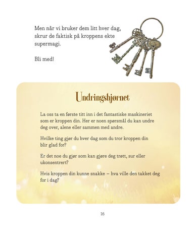 Supernøklene: Velkommen til kroppens hemmelige rike 第 16 页