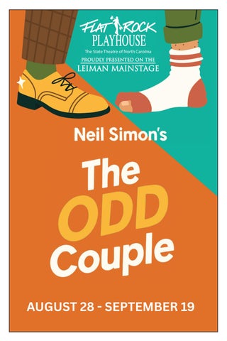 ODD COUPLE PLAYBILL - DIGITAL