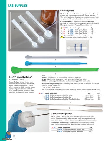 Lab Supplies 第 20 页