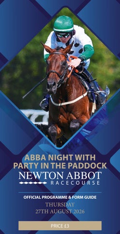 Newton Abbot Racecard - Thursday 27th August