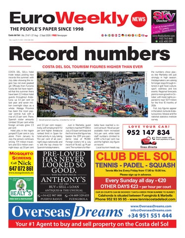 Costa del Sol 27 Aug – 2 Sep 2026 Issue 2147