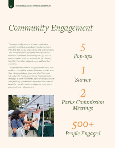 Piedmont Sustainable Parks Management Plan 第 10 页