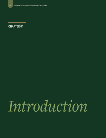 Piedmont Sustainable Parks Management Plan 第 20 页