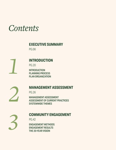 Piedmont Sustainable Parks Management Plan 第 4 页