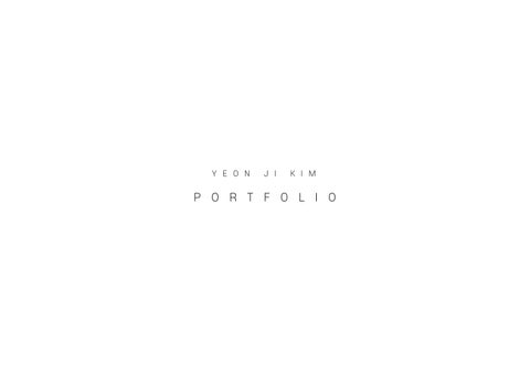 Architecture Portfolio ㅣ 건축 포트폴리오