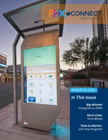 PHXConnect Newsletter August 26, 2026