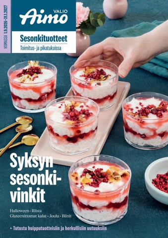 Sesonkituotteet 9/2026-1/2027