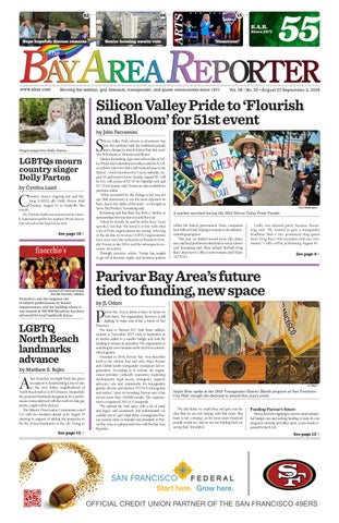August 27, 2026  edition of the Bay Area Reporter
