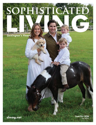 Sophisticated Living Lexington September/October 2026