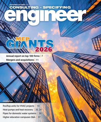 Consulting Specifying Engineer September October 2026