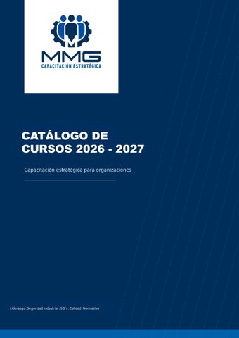 Catalogo Cursos MMG 2026-2027