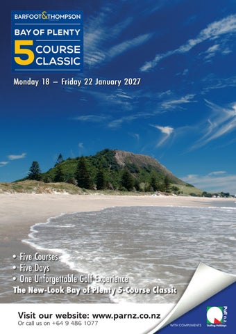 2027 Barfoot & Thompson Bay of Plenty 5 Course Classic