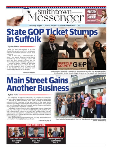 Smithtown Messenger Archive Aug. 27, 2026