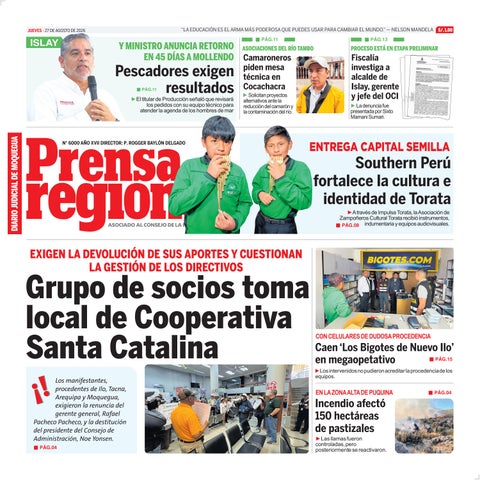 La Prensa Regional – Jueves 27 de agosto de 2026