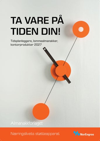 Norengros Kalendere og almanakker 2027