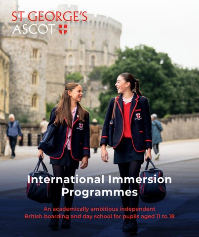 International Immersions Programmes | St George's Ascot