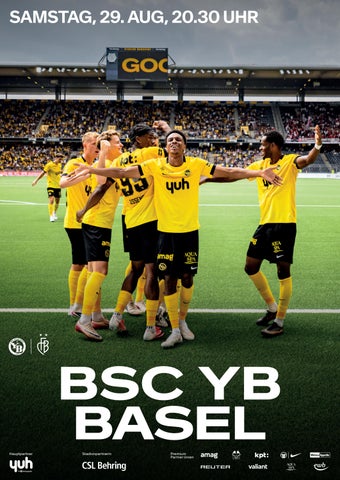 Matchprogramm YB - Basel