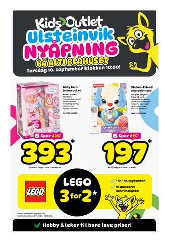 Kids Outlet - nyåpning Ulsteinvik
