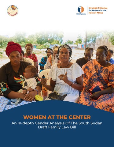 Women at the Center: An In-depth Gender Analysis of the South Sudan Draft Family Law Bill