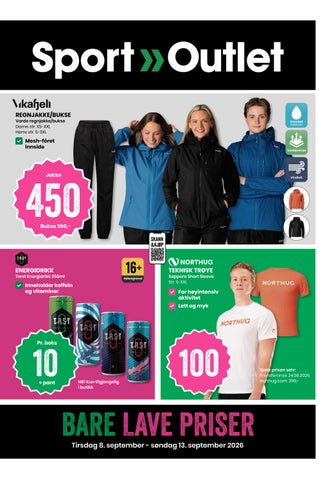 Sport Outlet - Bare lave priser