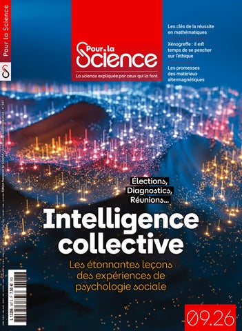 Pour la Science n°587 - septembre 2026 - Intelligence collective